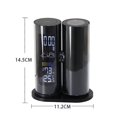 thumbnail image 2 of Horloge de Projection Led Multifonction, Température et Humidité Intérieures, Réveil pour Chambre à Coucher, Horloge de Bureau, 2 of 5