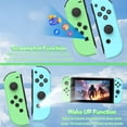 thumbnail image 4 of Controlador inalámbrico para Nintendo Switch & Switch OLED, compatible con vibración dual/función de despertar/control de movimiento, 4 of 7