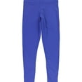 thumbnail image 2 of Reebok Womens Colorblock Compression Athletic Pants, Blue, Small, 2 of 2
