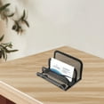 thumbnail image 5 of AURARMLET Card Display Stand Metal Black 2Pcs 11.8X7.9X3.9in, 5 of 8