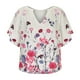 thumbnail image 4 of Blusa de manga tres cuartos con parte superior de un solo hombro para mujer Pompotops hkajfhjk474047, 4 of 8
