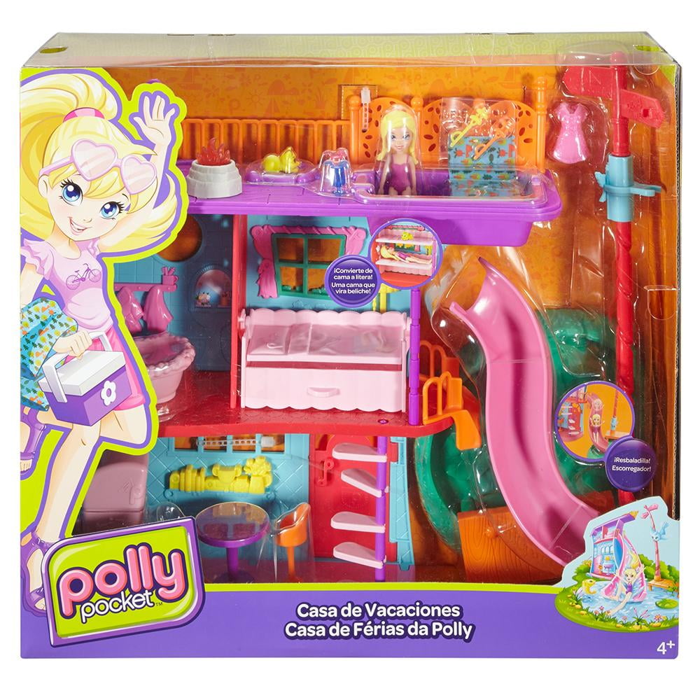 Bodega Aurrera Polly Pocket Casa De Vacaciones Walmart Set De