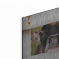thumbnail image 2 of Luxe Metal Art 'Cow at Fence' by Lori Deiter, Metal Wall Art, 16"x12", 2 of 9