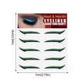 thumbnail image 2 of Autocollants Eyeliner Réutilisables, Stick Eyeliner Réutilisable, 5 Paires/10 Pcs, Eyeliner pour Femmes, 2 of 5