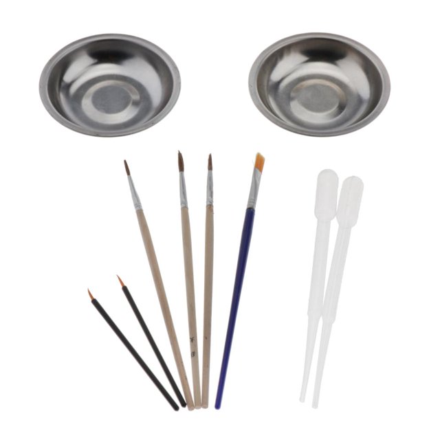 Juguetes Modelo Manualidades Kit para Colorear Herramientas de Pulverización Modelo Conjunto de Bricolaje Modelo Herramienta de Mano Accesorios Zulema Kits de pintura artesanal de bricolaje