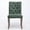 Olive Green + Chenille + Foam+8, variant on YANGXUN Gray Tufted Chenille Fabric Arm Dining Accent Chair with Curved Rubberwood Legs American French Style Upholstered Single Club Chair