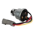 thumbnail image 3 of Ignition Switch with 2 Keys High Sensitivity Aluminium Alloy 1107887 for Caterpillar 906H 906H2 906K 906M, 3 of 5