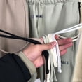 thumbnail image 5 of Pantalones cortos de tela finos especiales ESSENTIALS pantalones cortos suéter de doble línea de moda, 5 of 5
