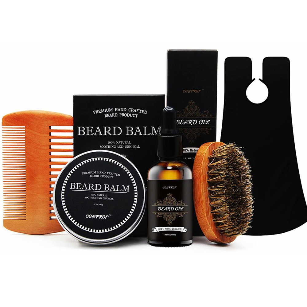 Beard Oil Grooming & Trimming Kit for Men Care,Shaping & Growth Gift Set - Walmart.com - Walmart.com