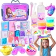 thumbnail image 1 of Slime Kit Carolart Unicorn Fluffy con 6 recipientes herméticos, 1 of 8