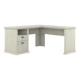 thumbnail image 1 of Bush Furniture - Desk - L-shaped - white oak - white oak base, 1 of 3