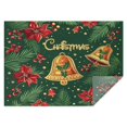thumbnail image 1 of Rectangle Table Cover Pine Branches Winter Christmas Tablecloth,Pattern Foldable Table Covers for Picnic Party Halloween Fall Thanksgiving Christmas, 1 of 5