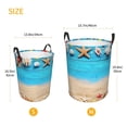 thumbnail image 5 of Fotbe Boards and Beach Laundry Basket with Handles, Waterproof Large Laundry Hamper, Wash Bag for Corner Dorm, Rolling Laundry Basket with Handles-Medium, 5 of 8