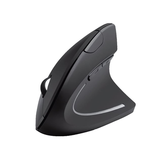 Elink - Souris Ergonomique Verticale Sans Fil avec 6 Boutons, DPI Réglable, Noire