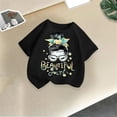 thumbnail image 2 of JoyHoop Shirt for Toddler Boys Girls Cute Face Sunglasses Graphic Tshirt Gift Short Sleeve Unisex Tops, 2 of 3