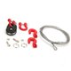 thumbnail image 2 of Three-piece rescue equipment set: RC steel rope, pulley and locking sleeve for RC model climbing vehicle, 2 of 4