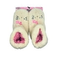 thumbnail image 4 of Hello Kitty Women's Plush Bootie Slipper Socks, 1-Pack, Sizes S/M-M/L, 4 of 6