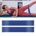 thumbnail image 3 of Tnobhg 2Pcs Yoga Resistance Band Stretch TPE Strength Training Physical Therapy Gym Workout Exercise Elastic Band Fitness Equipment, 3 of 7