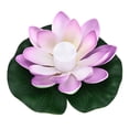 thumbnail image 3 of Decoración LED flotante de loto CUTICAT Colores Seleccionados Púrpura 18cm, 3 of 8