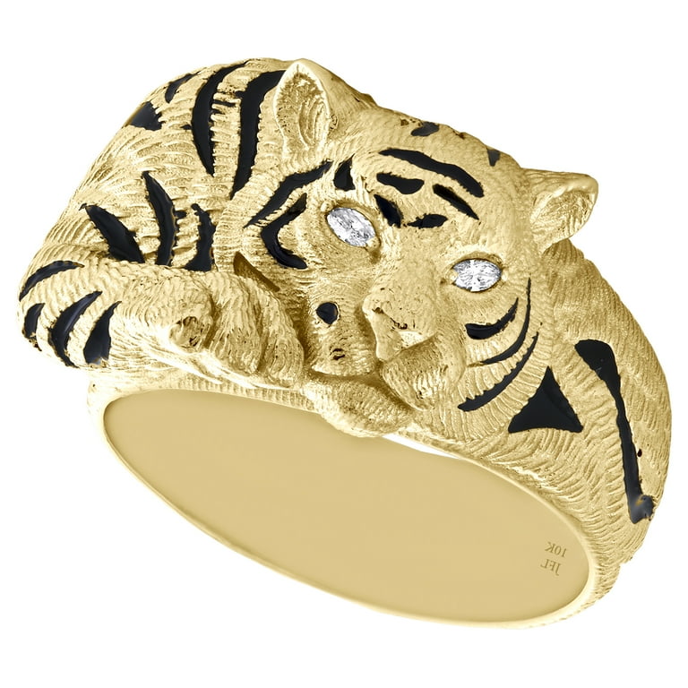 Tiger pinky ring deals