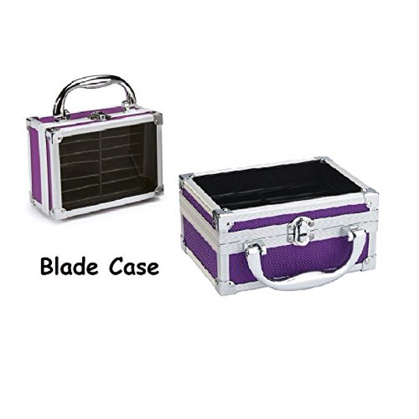 Pet Groomers Purple Clipper or Blade Case Portable Grooming Organizer