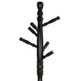 thumbnail image 2 of Cortesi Home Ross Wooden Swivel Coat Rack, Walnut, 2 of 2