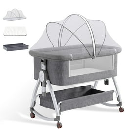 Graco Sense2Snooze ベビーベッド 電子バウンサー 泣き声感知 Graco Sense2Snooze Bedside Moving Sleeper Bassinet with Cry