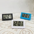 JINGT Mini Lcd Digital Table Dashboard Desk Electronic Clock For
