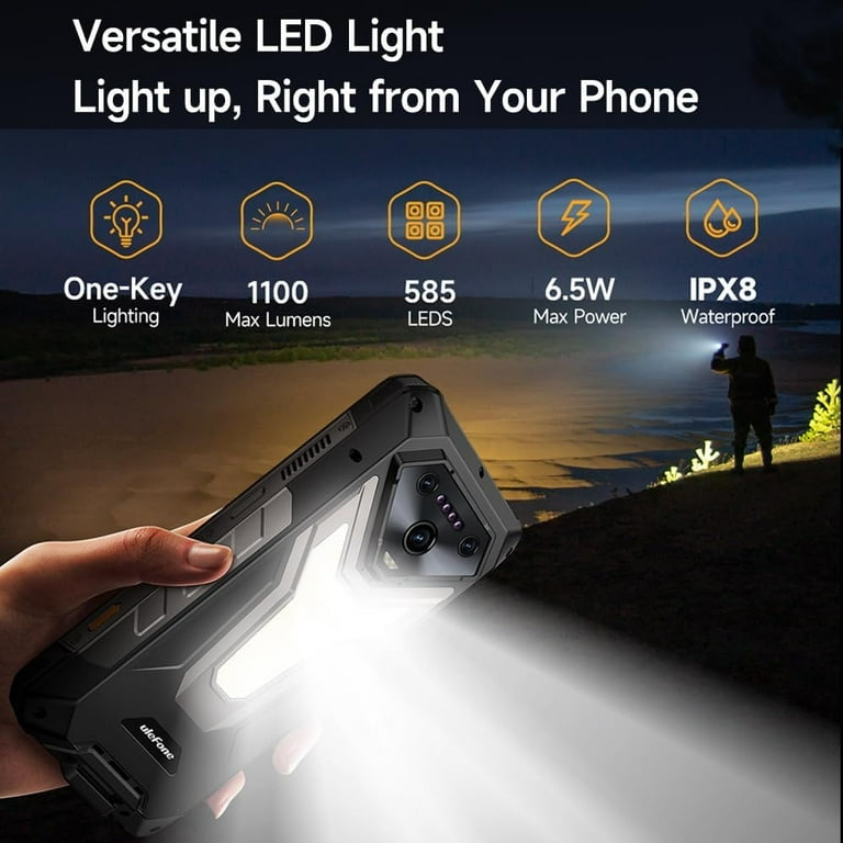 Ulefone Armor 34 PRO 5G AI Rugged Smartphone with Projector