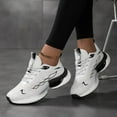 thumbnail image 3 of Womens Sneakers Air Cushion Running Tennis Shoes Lightweight Arch Support Walking Shoes for Travel Gym Work Woman Waitress Nurse, 3 of 6