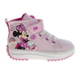 thumbnail image 2 of Disney Minnie Mouse High Top Platform Sneakers.(Toddler Little Kids)Pink, Size: 8, 2 of 6