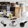 thumbnail image 3 of Cuchara medidora de cocina con mango de silicona, cucharadita de café y azúcar, tazas medidoras de harina para hornear pasteles, herramientas de cocina, 5/10 Uds., 3 of 4