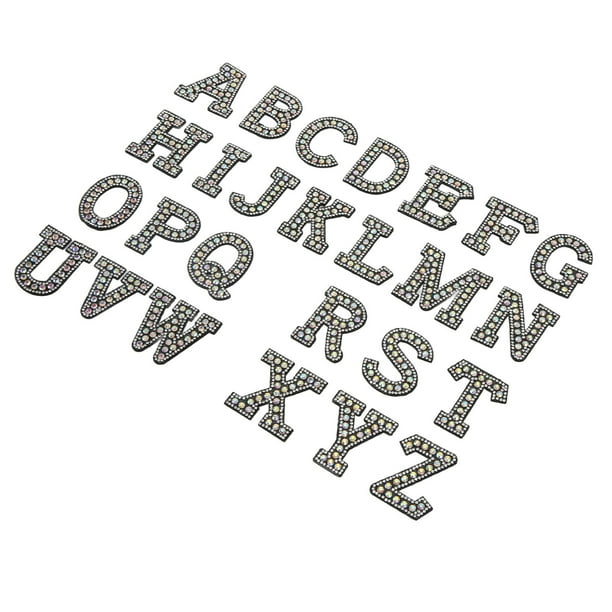 Parches De Letras, Parches Cosidos Ampliamente Aplicables Para Camisas Para Pantalones ANGGREK Otros