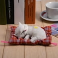 thumbnail image 3 of LHCER Simulation Cat, Vivid And Lifelike Simulation Cat Toy, Christmas Gifts Simulation Sleeping Cat, 3 of 8