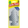 (5 Pack) LITTLE TREES air freshener Pure Steel 3-Pack (5 pack)
