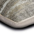 thumbnail image 4 of The HomeCentric Luxury Lumbar Pillow Cover Gray , Pack Of 2, 12"x14" (30x35 cm) Jacquard Pintuck, Textured, Grunge Pillow Covers For Sofa, Couch, Bed, And outdoor, Abstract Modern - Gritty Glimmer, 4 of 5