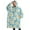 Blue White Flower, variant on Oversized Wearable Blanket Hoodie,Beige Leopard Sunflower Pattern Sherpa Blanket Hoodie with Super Pockets,Super Warm Fuzzy Pullover for Women & Men