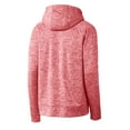 thumbnail image 6 of Sport-Tek PosiCharge Electric Heather Fleece Hooded Pullover-M (Deep Red Electric), 6 of 6
