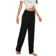 thumbnail image 3 of Mofiz Women Pajama Pants Comfy Lounge Jogger with Pockets #3 S-2XL, 3 of 9
