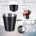 thumbnail image 3 of Set de 30 vasos de chupito SMAODSGN, metal, 30 ml, acero inoxidable, 3 of 7
