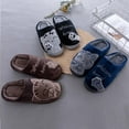 thumbnail image 3 of Zapatillas de gato de la suerte de dibujos animados, zapatillas de algodón para el hogar de invierno, pantuflas cálidas antideslizantes de fondo grueso adecuadas para zapatos de casa para interiores y exteriores Ormromra 2034320-4, 3 of 8