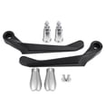 thumbnail image 2 of Motorcycle Brake Clutch Levers Protector Guard Handlebar 22mm Universal Fit Aluminum Alloy 1 Pair, 2 of 7