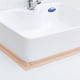 thumbnail image 4 of Sellador de calafateo de cinta de sellado de pared y tina autoadhesiva de PVC, tira de calafateo, cinta selladora, sellador de azulejos de ducha Zhivalor CPB-WSH77-3, 4 of 6