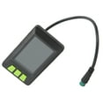 thumbnail image 1 of Electric Bike LCD Display Meter, Portable ABS LCD Display Meter Durable Convenient Practical  for Remould, 1 of 7