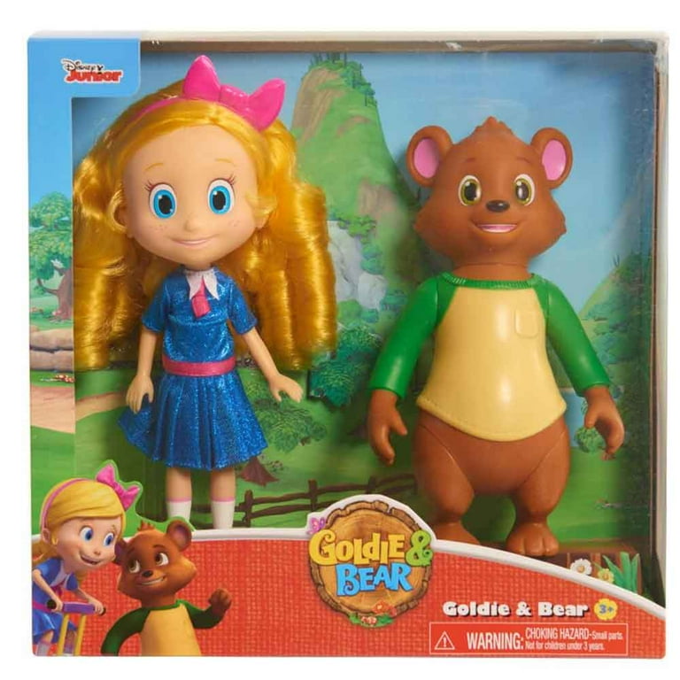 Disney Junior Goldie and Bear New Poseable Figures