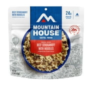 Mountain House Beef Stroganoff with Noodles, Freeze-Dried Backpacking & Camping Food, 2 Servings