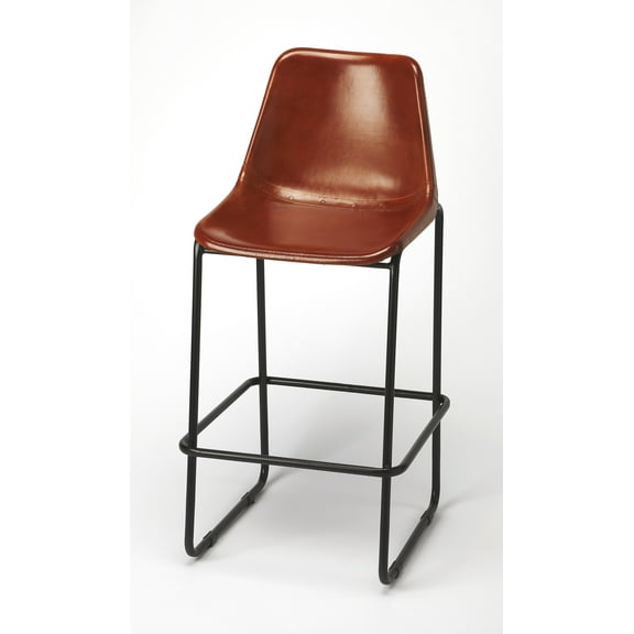 Butler Specialty Myles Leather Bar Stool