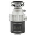 thumbnail image 3 of 560W Turbocharged Kitchen Waste Disposer 560W Pure Copper Motor Sink Waste Disposal, 3 of 18