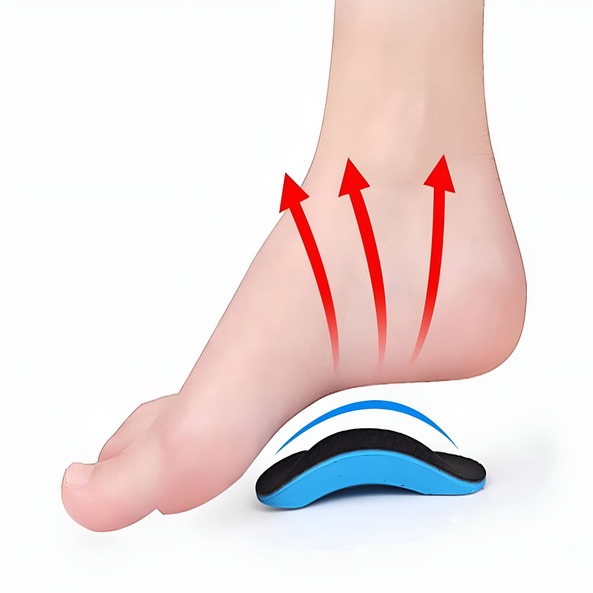 XIRQI 2026 New Insole Orthotic Professional Arch Support Insole Flat Foot Flatfoot Corrector for Running,Walking,Work,Casual