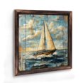 thumbnail image 7 of Sailing Boat Ocean View Wooden Sign Wall Plaque - Vintage Art Decoration, Wall Decoration - Ideal Gift For Home Decoration, Living Room, Bathroom, Bedroom, Garden, Dining, Bar, Cafe, Festival Party, 7 of 7
